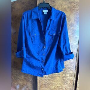 Blue top - CD Daniels